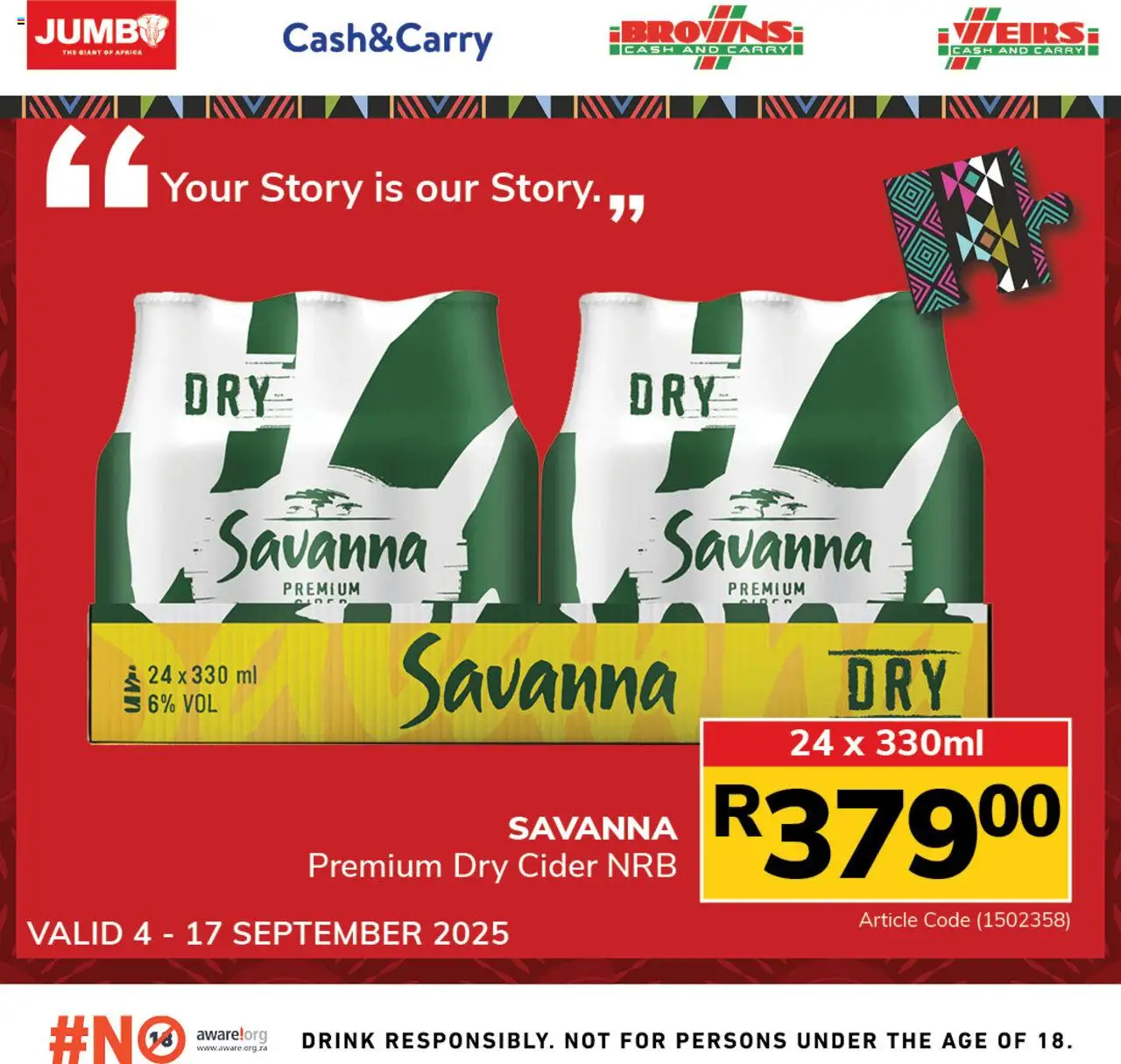 New Jumbo catalogue – valid from 04.09.2025 | Page: 3 | Products: Cider