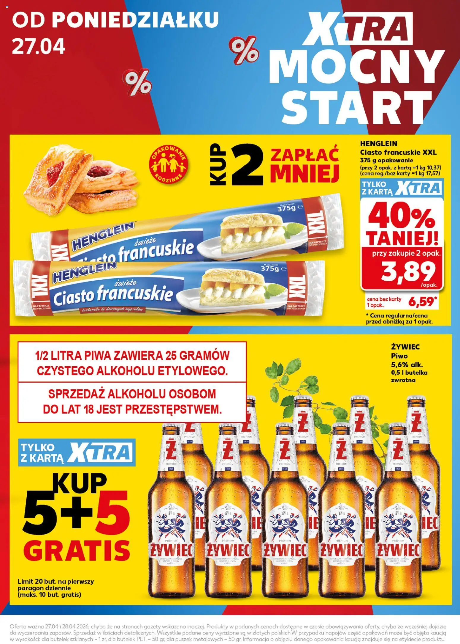 Kaufland Polsko leták - Mocny start od 27.04.2026 | Strana: 3