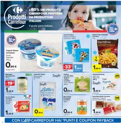 Volantino Carrefour del 15.09.2025 | Pagina: 16 | Prodotti: Yogurt greco, Patate, Olio, Arancia