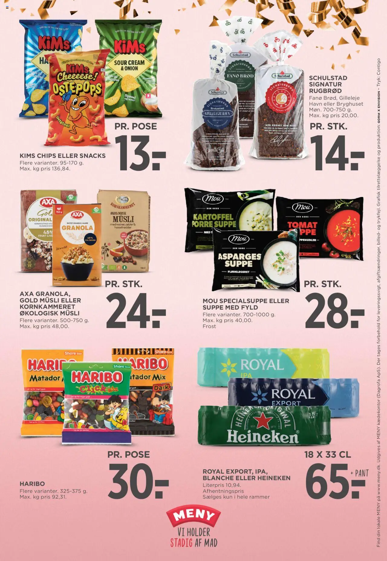 Meny tilbudsavis – gyldig fra 03.10.2025 | Side: 39 | Produkter: Müsli, Hasselnødder, Rugbrød, Suppe