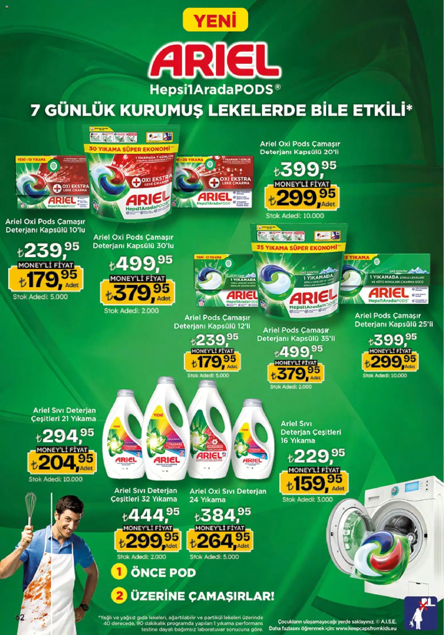 Migros Katalog - 5M Migroskop Dijital - 23.10.2025 tarihinden itibaren geçerlidir | Sayfa: 62 | Ürünler: Çamaşır deterjanı, Deterjan