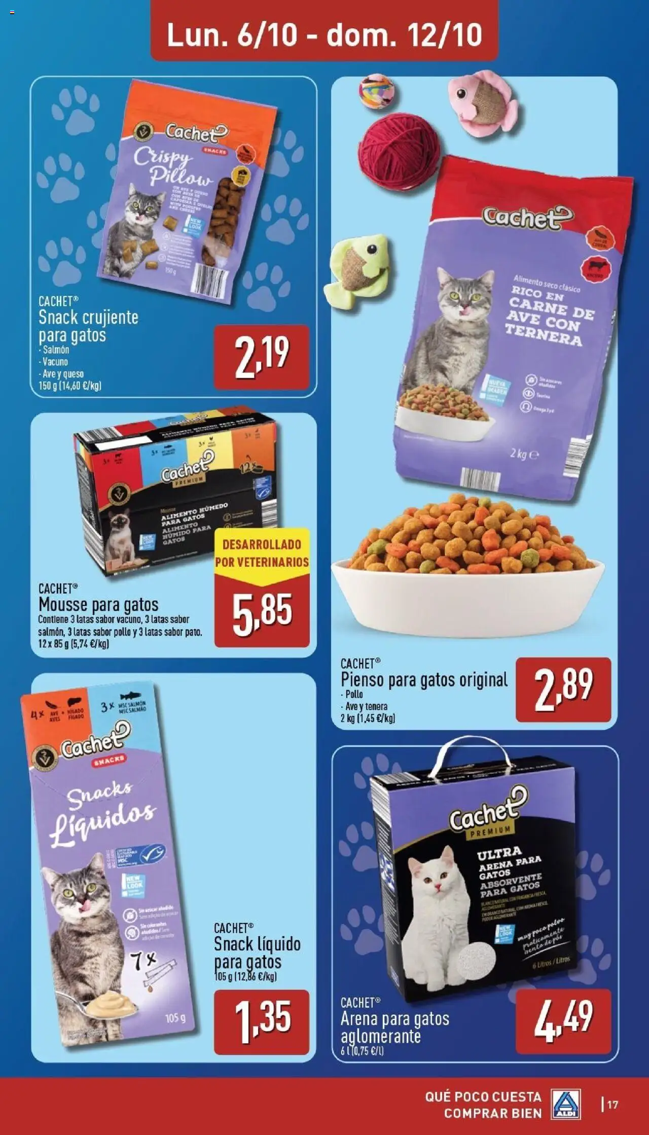Aldi folleto Baleares │ válido desde el 06.10.2025 | Página: 17 | Productos: Fragancia, Polvo, Mousse, Queso