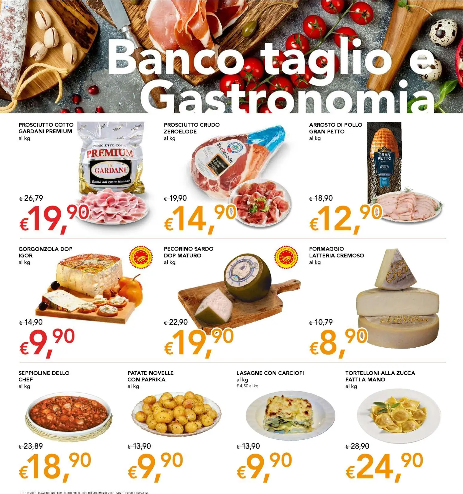 Volantino Migross del 12.03.2026 | Pagina: 4 | Prodotti: Prosciutto Crudo, Prosciutto Cotto, Formaggio, Gorgonzola