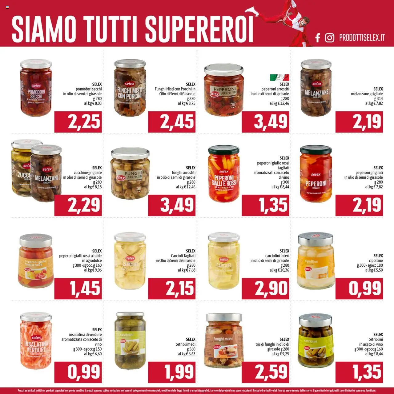 Volantino Emisfero del 01.06.2025 | Pagina: 5 | Prodotti: Olio, Vino, Olio di girasole, Zucchine