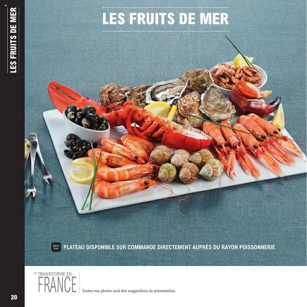  | Page: 20 | Produits: Fruits de mer, Plateau, Poissonnerie