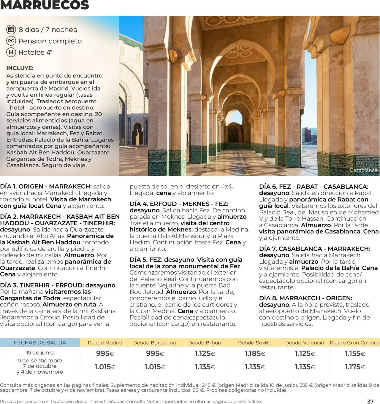 Viajes El Corte Inglés folleto │ válido desde el 01.04.2025 | Página: 37
