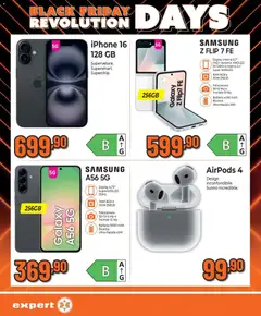Anteprima del volantino Expert - Black Friday valido a partire dal 13.11.2025 | Pagina: 2 | Prodotti: Iphone, Fotocamera, Airpods, Batteria