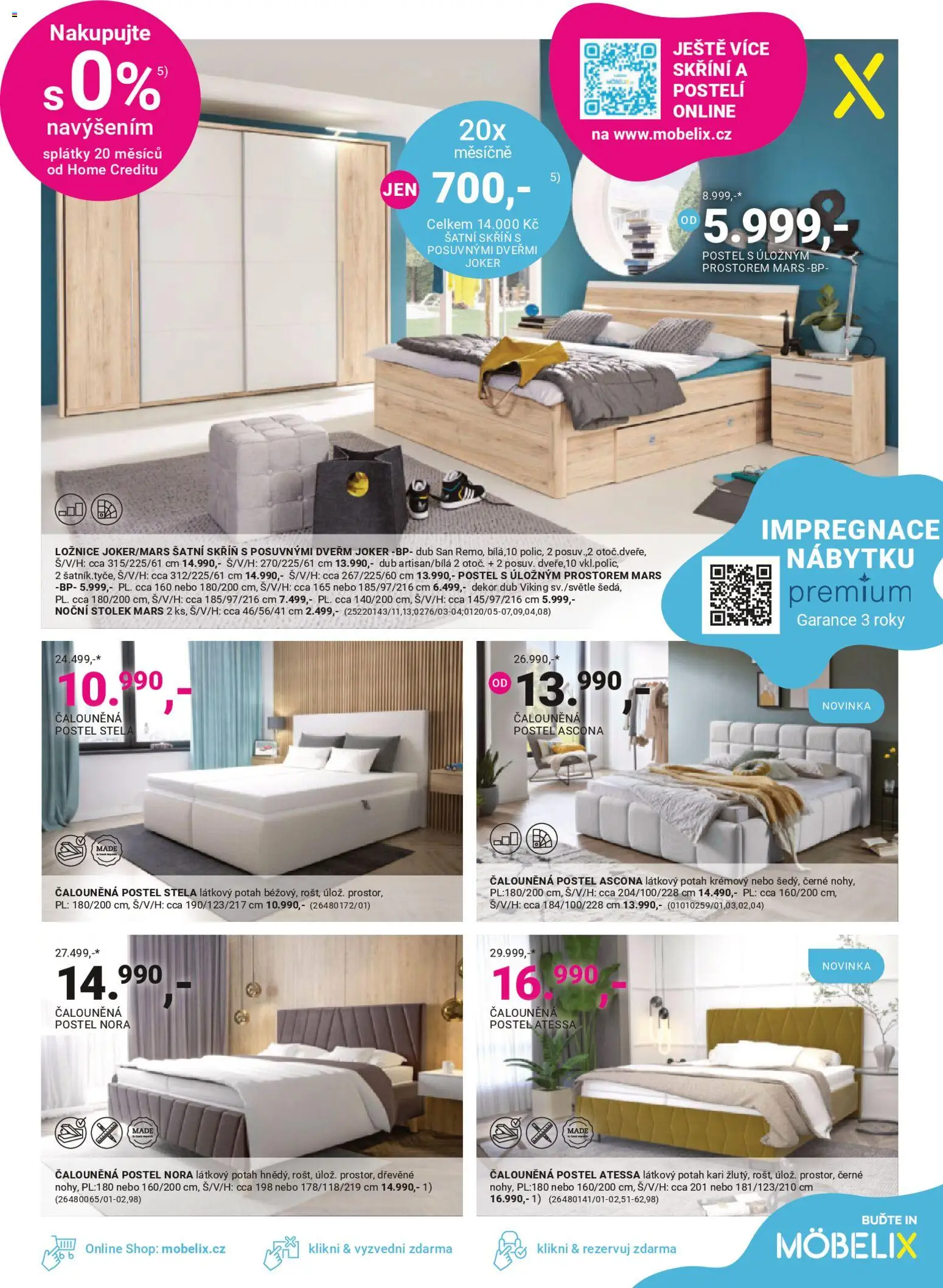 Möbelix leták od 12.01.2026 | Strana: 9 | Produkty: Šatní skříň, Noční stolek, Stolek, Skříň