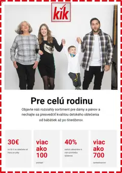 Kik leták - náhľad platný od 17.08.2025