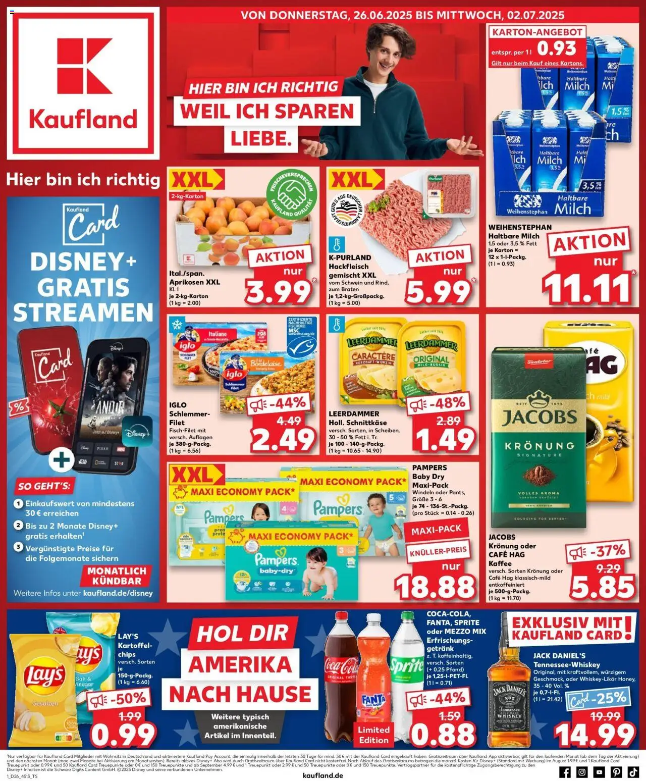 Kaufland prospekt Spaichingen	 - gültig ab dem 29.06.2025 | Seite: 12 | Produkte: Sprite, Cola, Jack Daniel's, Oder mezzo mix