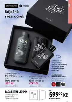 Náhled letáku Oriflame katalog č.02/2026 od 21.01.2026 | Strana: 43 | Produkty: Voda, Boby, Body, Toaletní voda