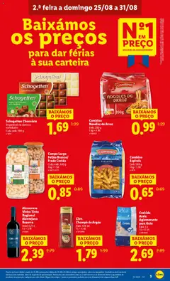 Schogetten Chocolate, Disponível em diversas variedades. Cada emb. 100 g │ válido de 25.08.2025 | Página: 3 | Produtos: Carteira, Areia, Base, Vinho