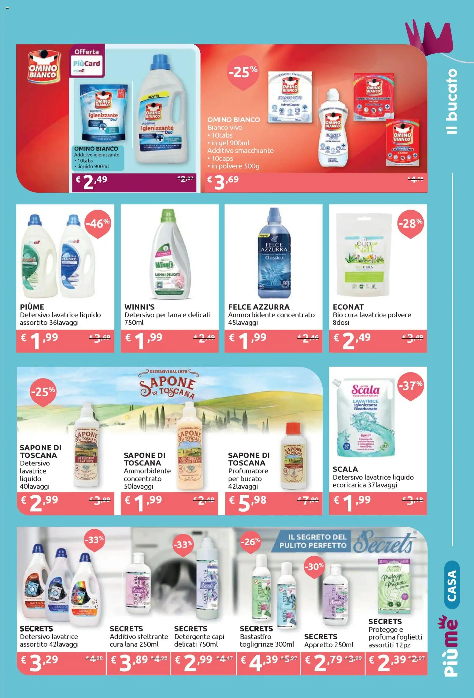 Volantino IperSoap del 15.12.2025 | Pagina: 3 | Prodotti: Sapone, Bicarbonato, Lavatrice, Scala