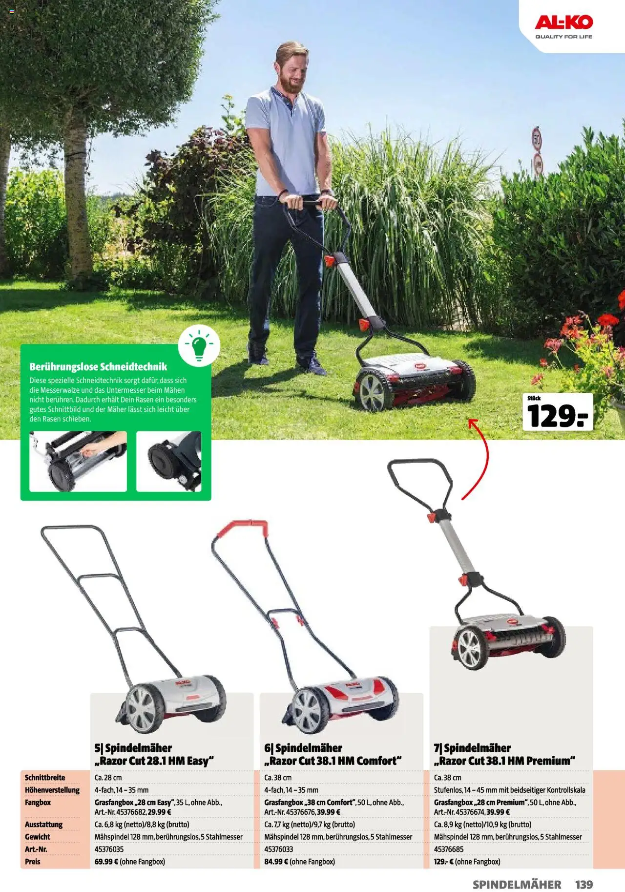 Hagebau Gartenkatalog 2025 gültig ab 05.03.2025 | Seite: 139 | Produkte: Gewicht