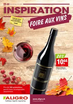 Aligro Aktionen Weinmesse FR ab 22.09.2025 gültig
