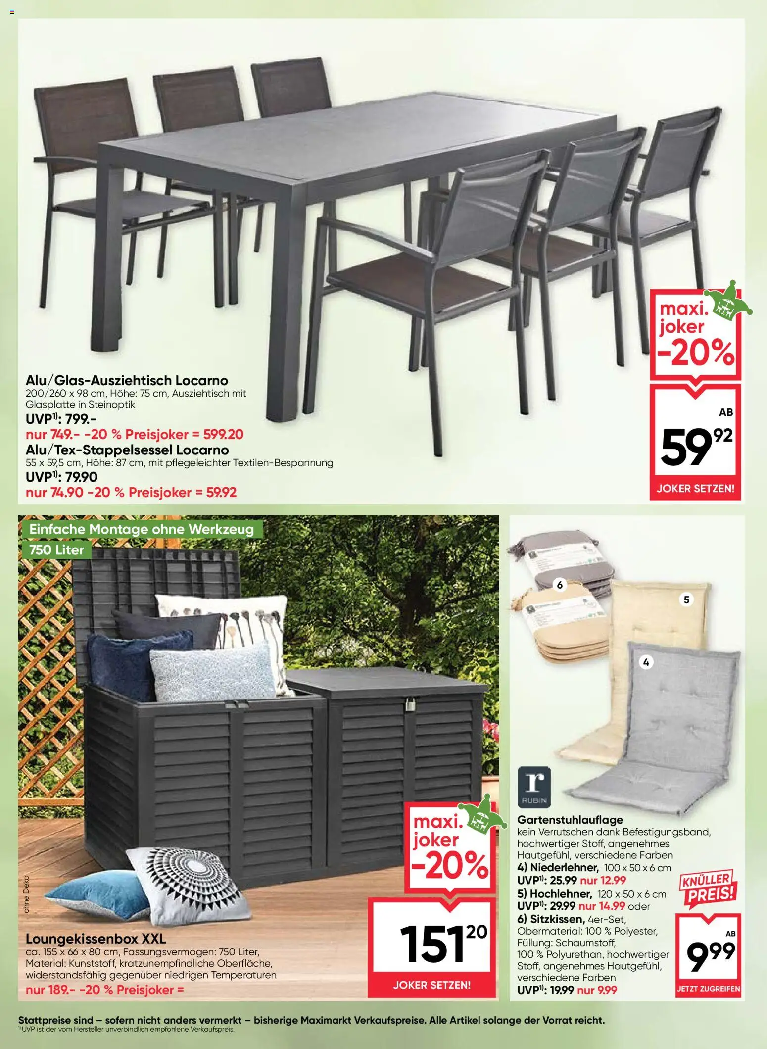 Maximarkt Outdoor Träume gültig ab 23.03.2026 | Seite: 4