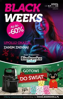 Pogląd oferty "Biedronka Black Friday" - ważna od 15.11.2025