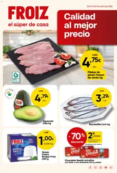 Vista previa Froiz folleto válido desde el 09.04.2026