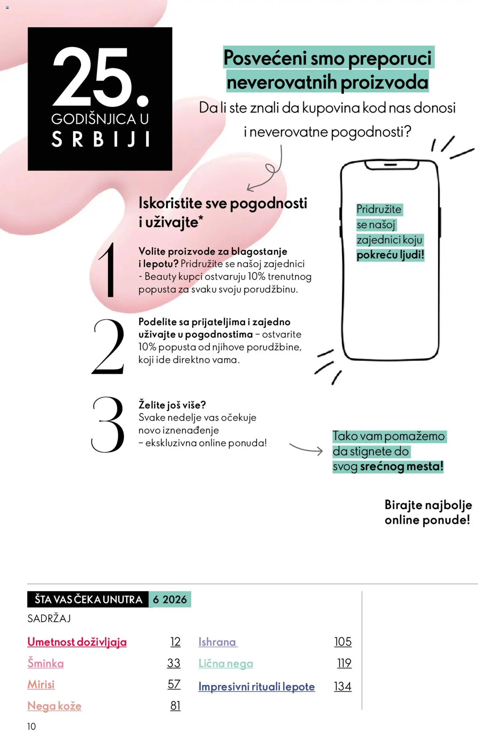 Oriflame katalog - važi od 22.04.2026 | Strana: 10 | Proizvode: Šminka