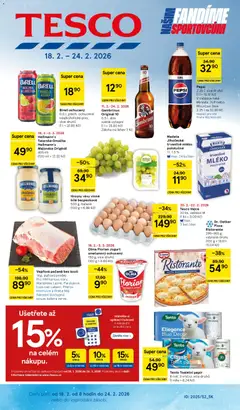 Náhled letáku Tesco leták - Hypermarket od 18.02.2026