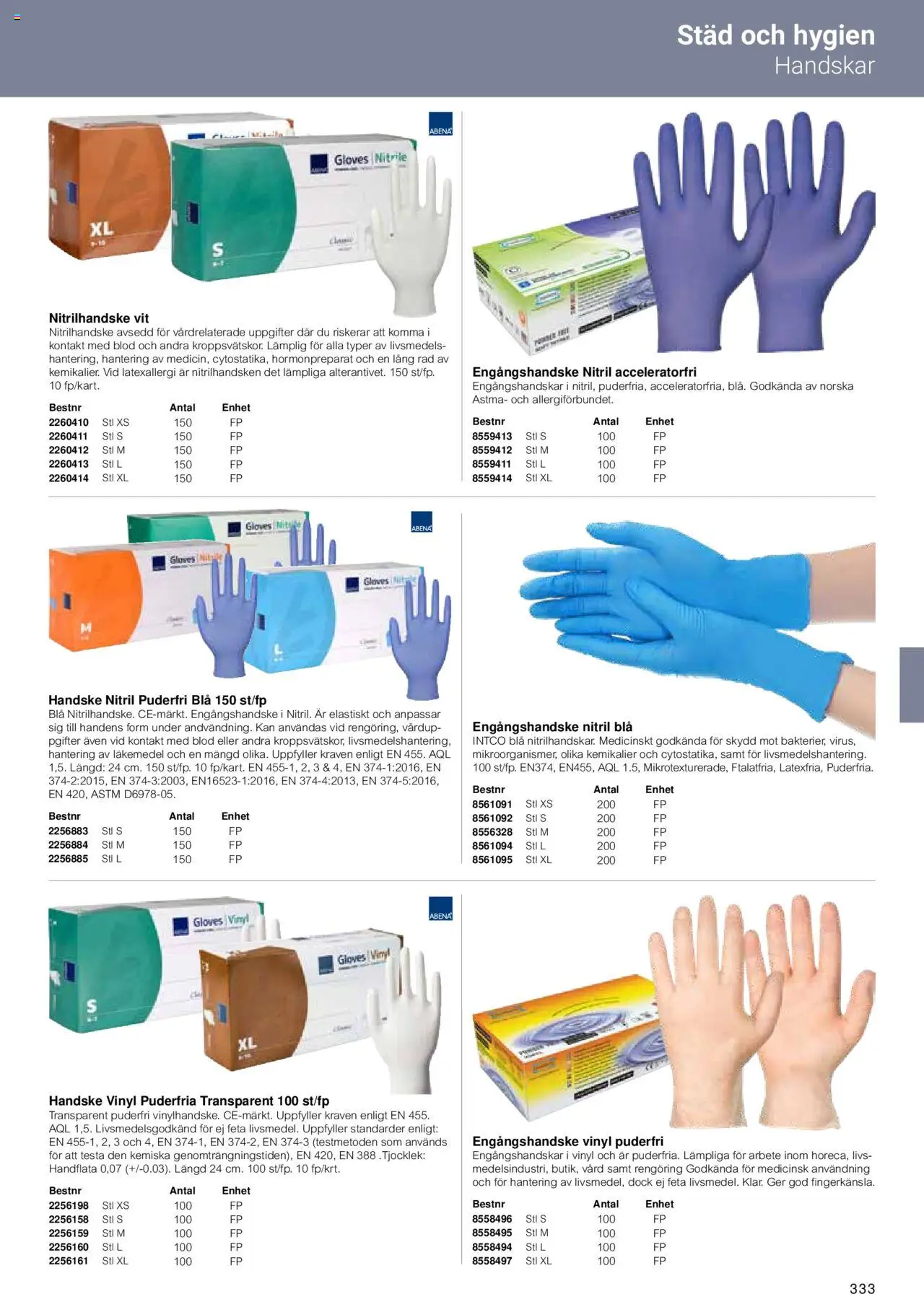 Office Depot reklamblad aktuell från 15.02.2024 | Sida: 335 | Produkter: Handskar, Kontakt