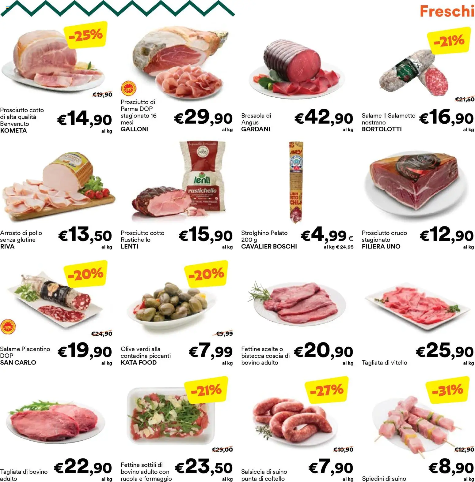 Volantino Unes del 06.04.2026 | Pagina: 17 | Prodotti: Arrosto, Rucola, Vitello, Spiedini