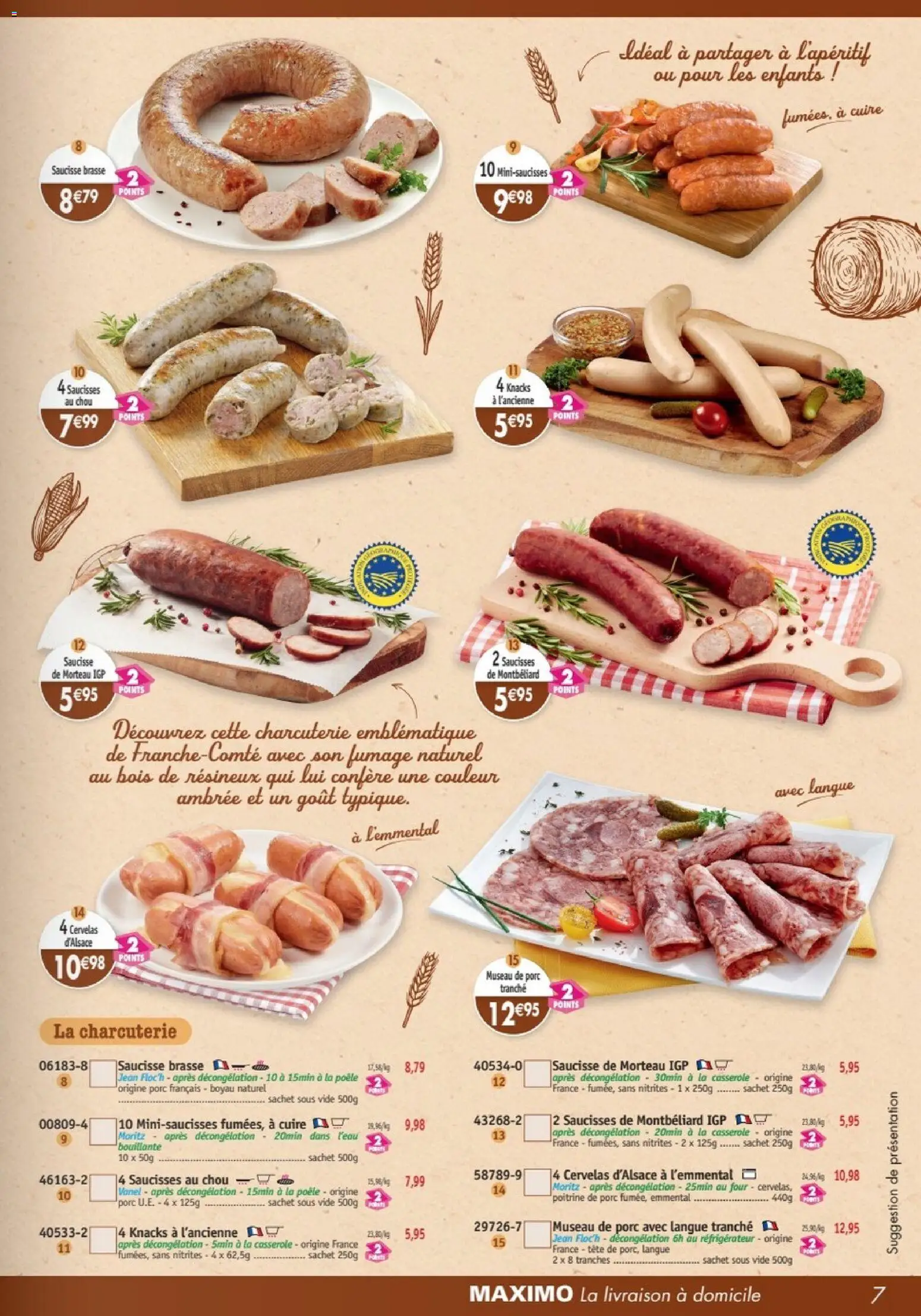 {H1} | Page: 7 | Produits: Four, Poêle, Emmental, Casserole