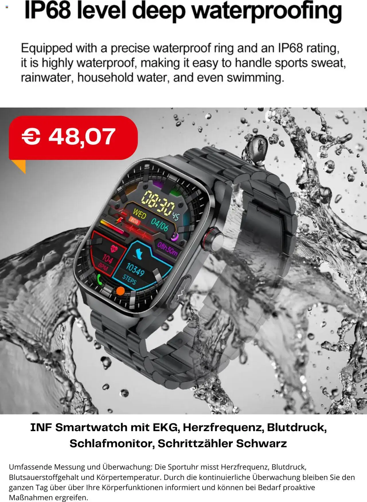 Kaufland Flugblatt gültig ab 09.09.2025 | Seite: 6 | Produkte: Smartwatch