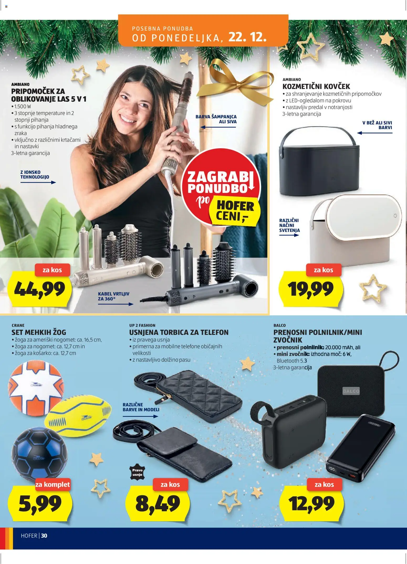 Hofer SI katalog | vrijedi od 18.12.2025 | Stranica: 30 | Proizvodi: Torbica, Telefon, Kabel