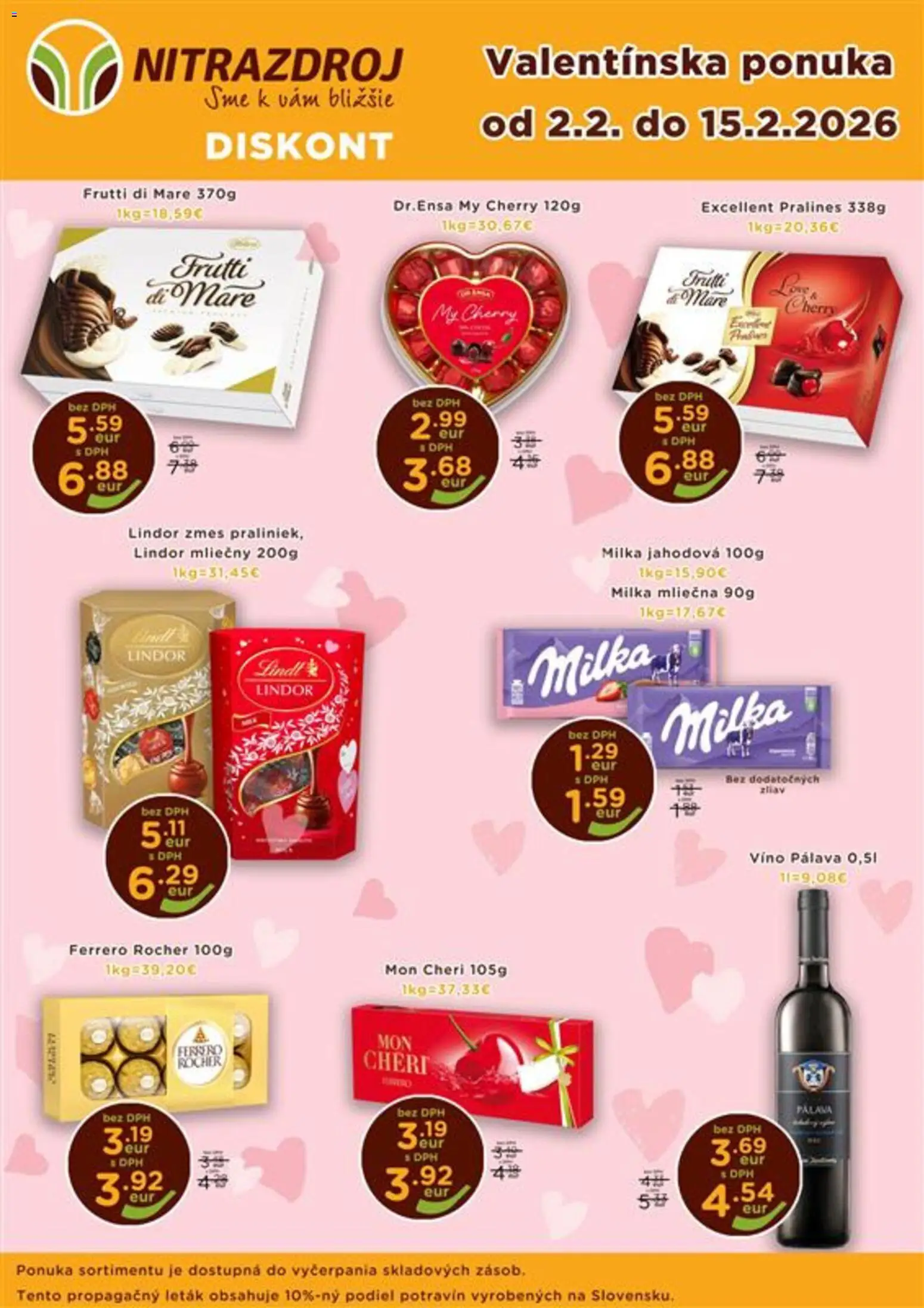 Nové Nitrazdroj akcie – leták je platný od 02.02.2026 | Strana: 1