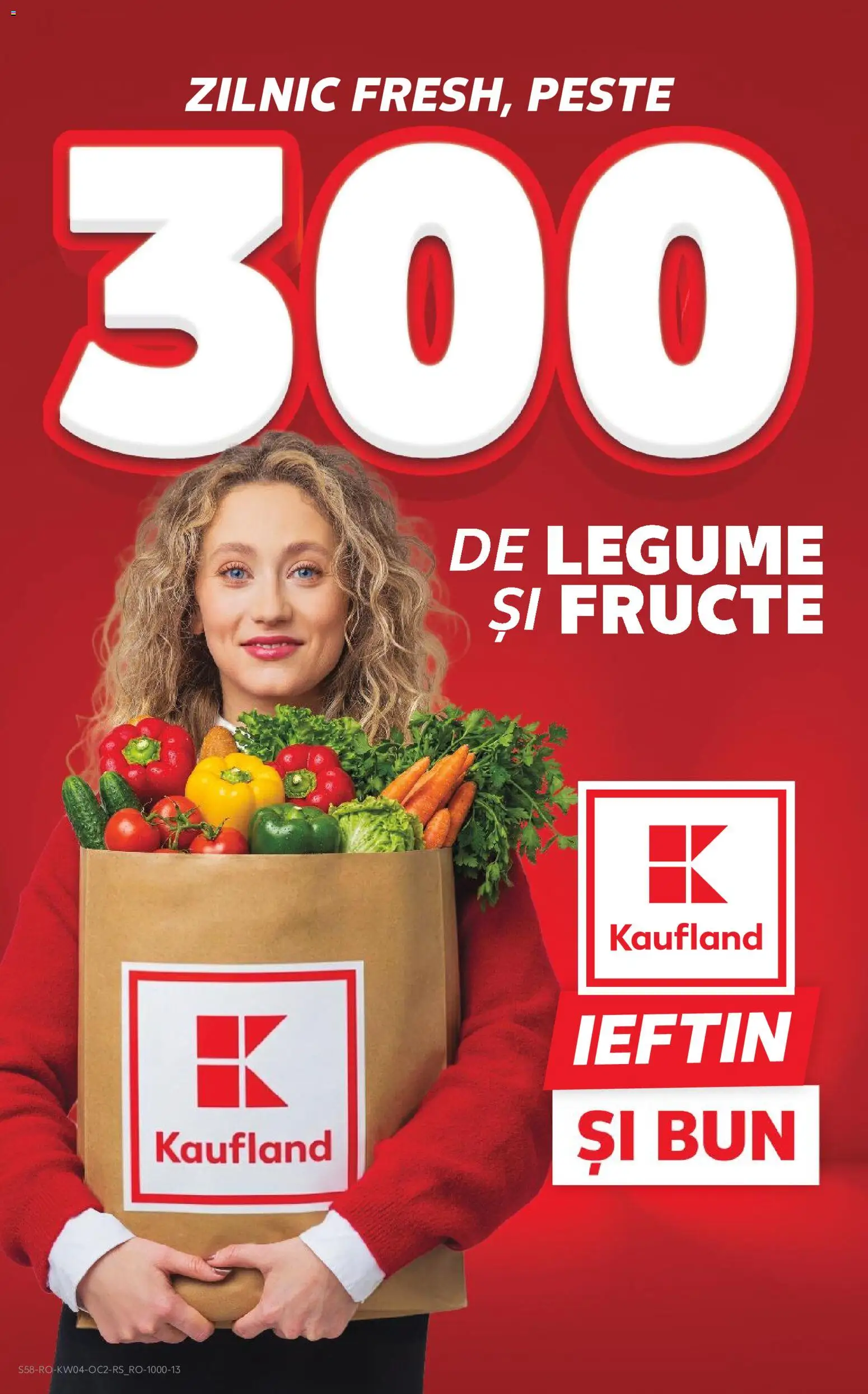 Noul catalog Kaufland – valabil de la 21.01.2026 | Pagină: 58 | Produse: Pește, Legume, Fructe