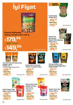 Migros Katalog - Migroskop - 26.06.2025 tarihinden itibaren geçerlidir | Sayfa: 40 | Ürünler: Sirke, Çilek, Soğan, Dut