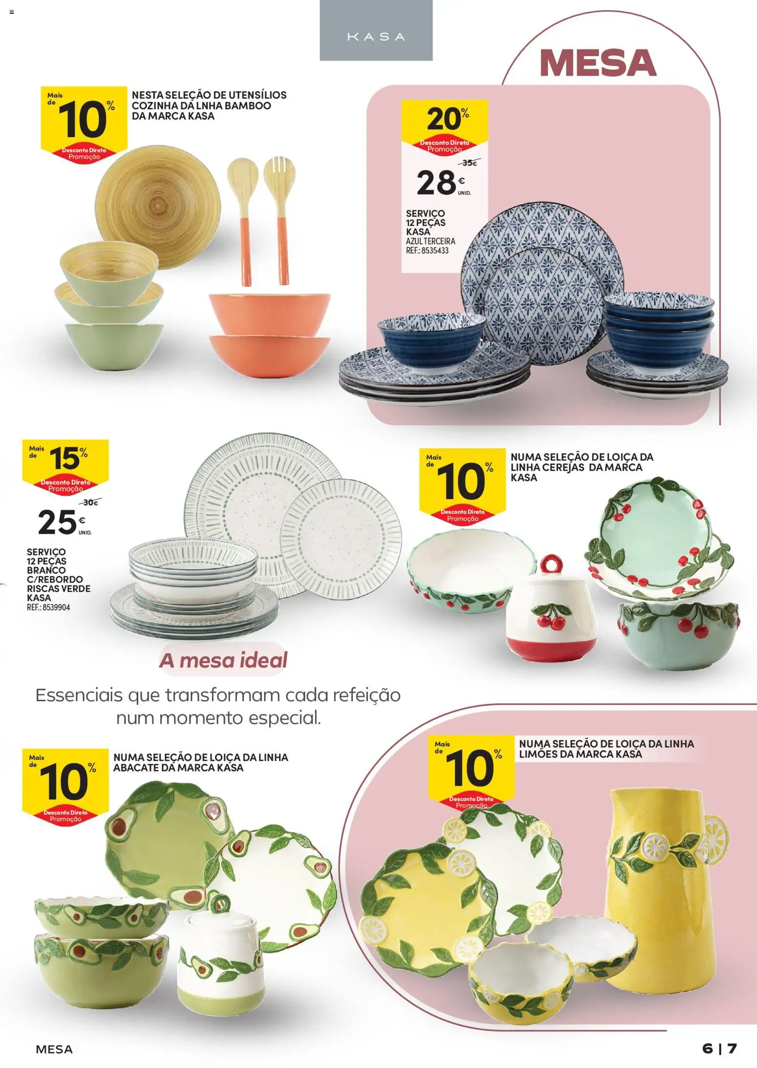 Continente - Açores Tudo para a Casa │ válido de 24.02.2026 | Página: 7 | Produtos: Limões, Mesa, Abacate