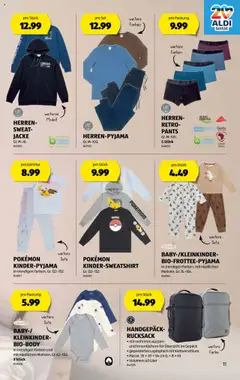 Aldi Aktionen – gültig ab 11.09.2025 | Seite: 12 | Produkte: Jacke, Rucksack