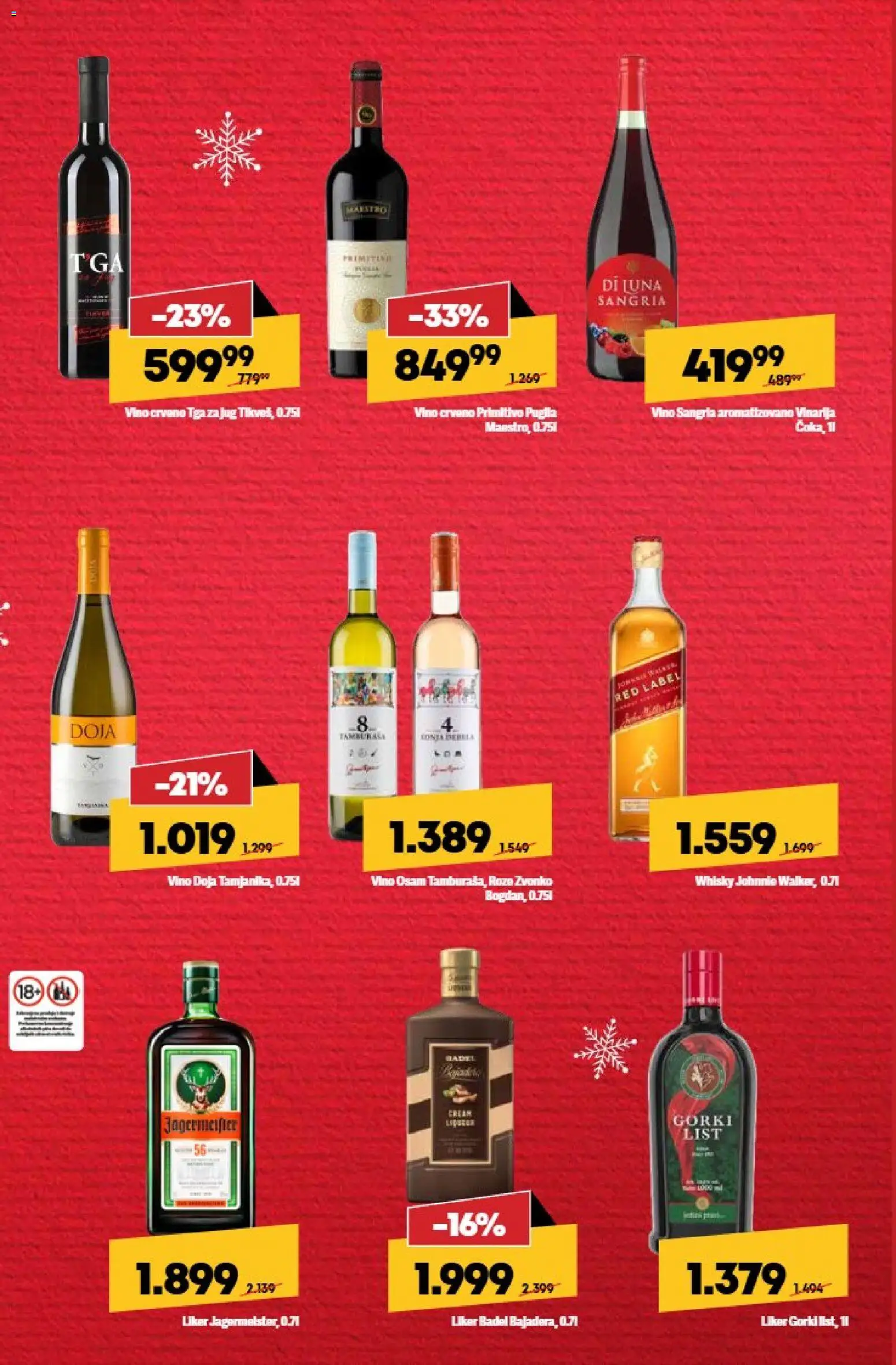 Maxi katalog - važi od 22.12.2025 | Strana: 35 | Proizvode: Liker, Vino