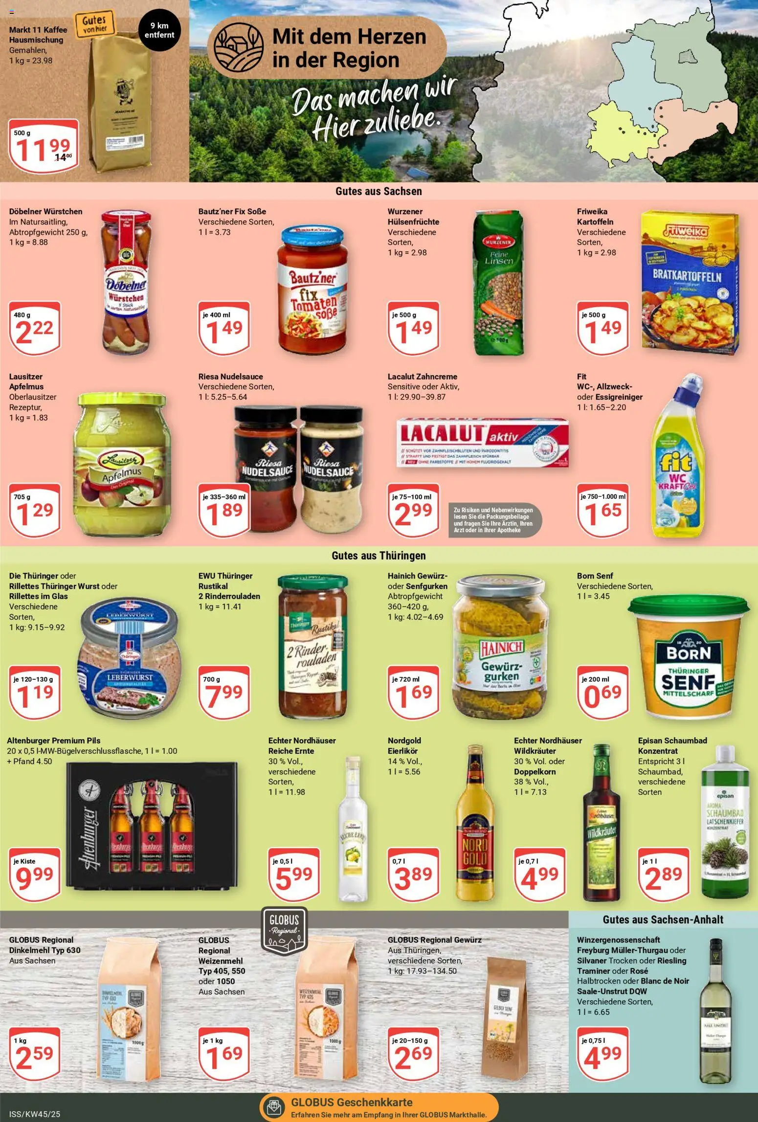 Globus Prospekt 	 – gültig ab 03.11.2025 | Seite: 20 | Produkte: Rinderrouladen, Kaffee, Tomaten, Wurst