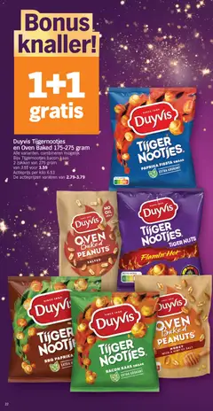 TijGER NOOTJES Bacon Kaas Smaak, TijGER NOOTJES Bacon Kaas Smaak Extra Krokan - Voorbeeld van een folder van Albert Heijn, geldig van 27.12.2025 | Pagina: 22