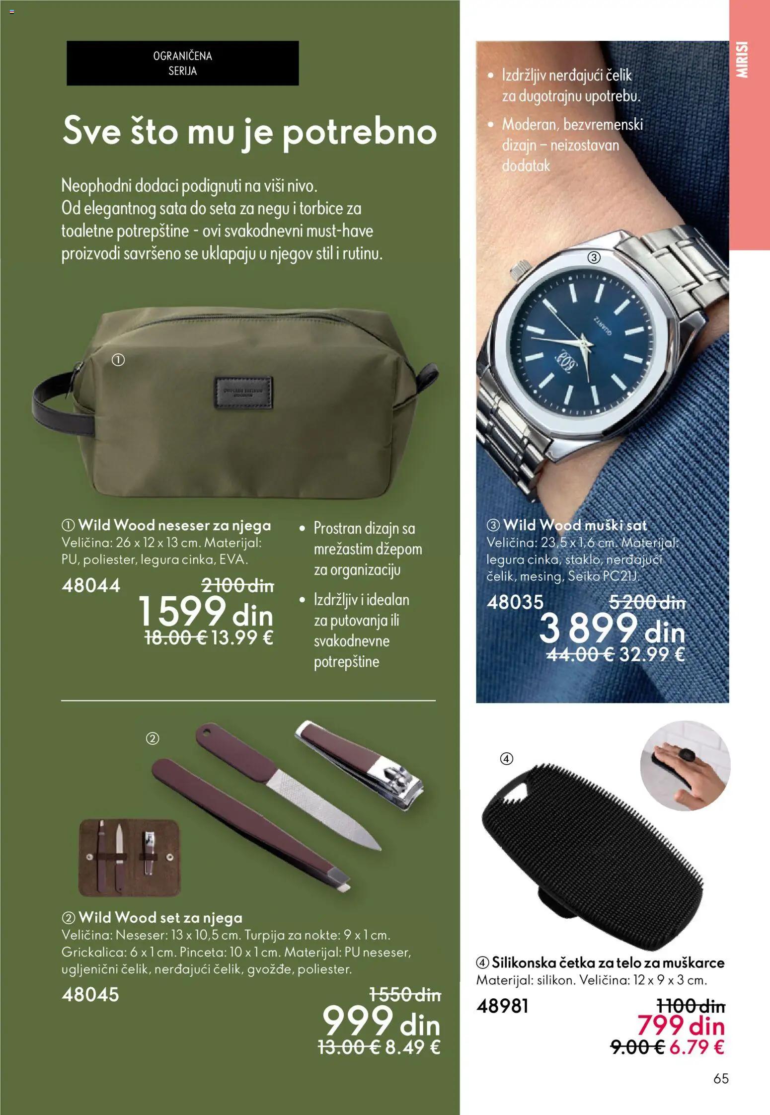 Oriflame katalog - važi od 19.11.2025 | Strana: 65 | Proizvode: Turpija za nokte, Sto, Četka