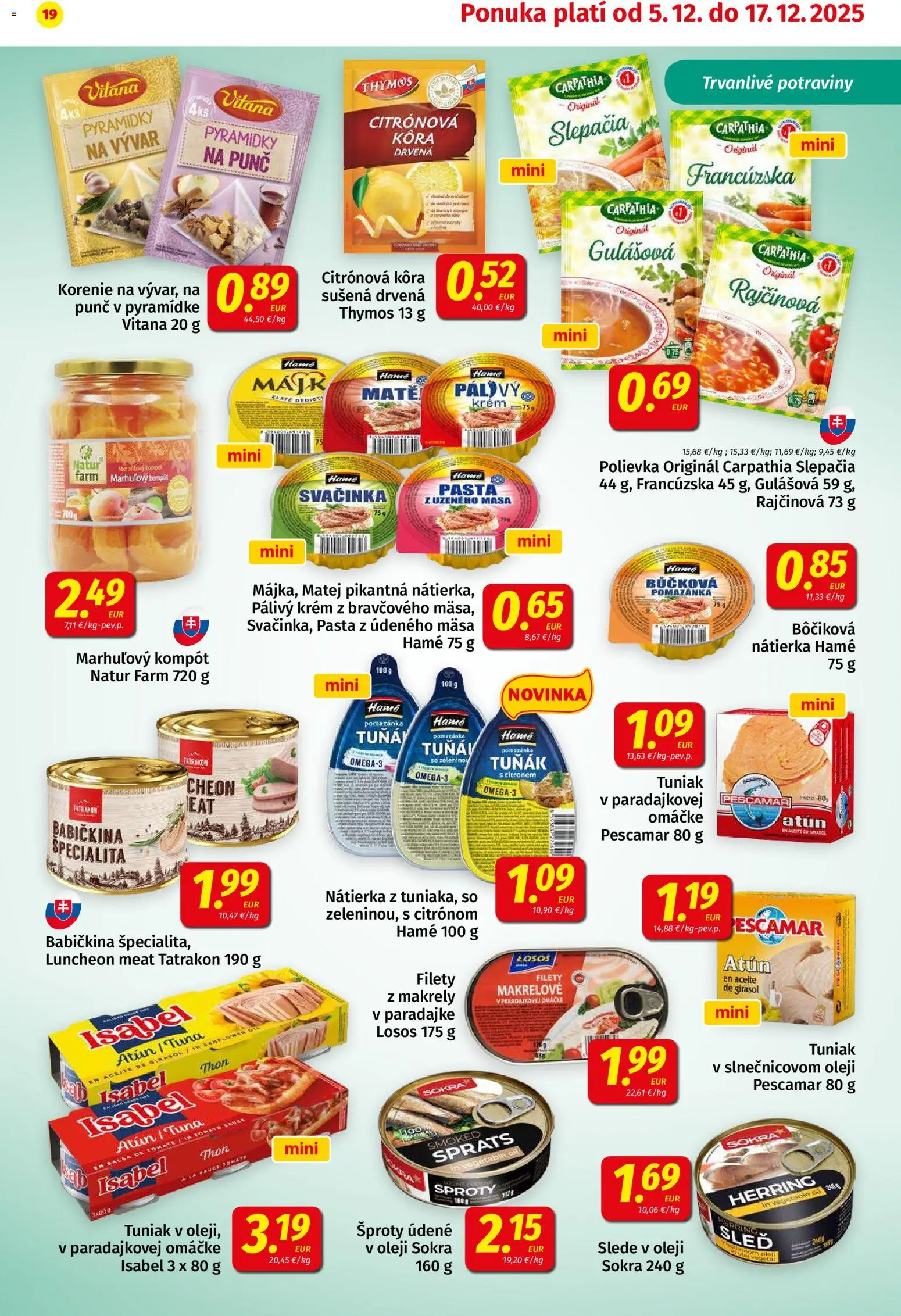 Nové Koruna akcie – leták je platný od 05.12.2025 | Strana: 19