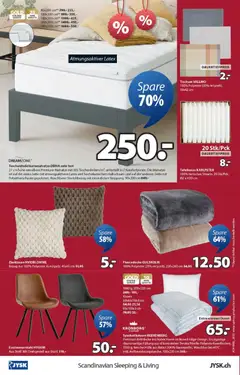 JYSK Aktionen ab 09.12.2025 gültig | Seite: 16 | Produkte: Matratze, Kissen, Hülle