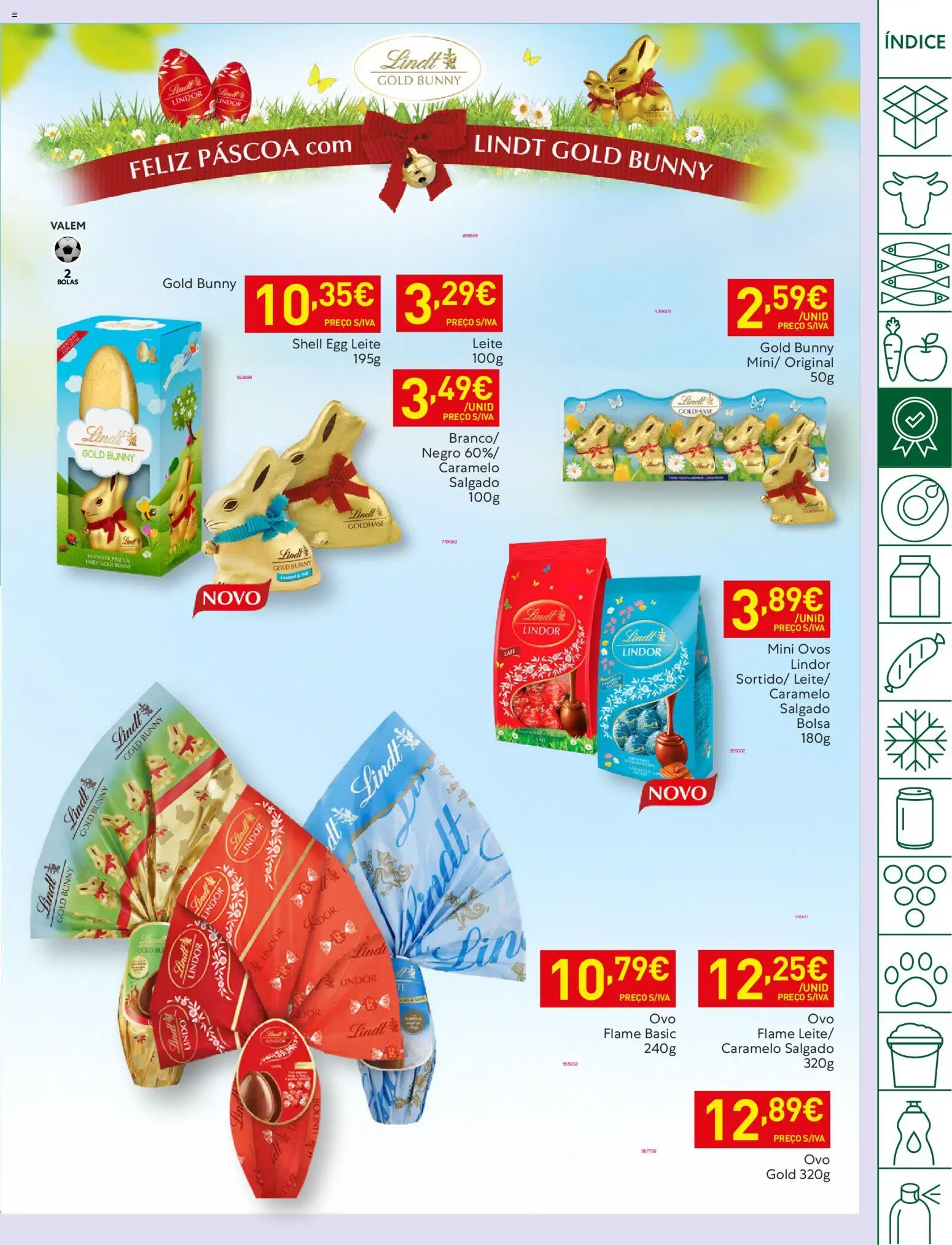 Recheio folheto │ válido de 17.03.2026 | Página: 23 | Produtos: Bolsa, Leite, Ovos