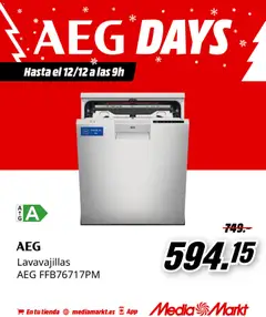 Vista previa Media Markt folleto válido desde el 08.12.2025 | Página: 2 | Productos: Lavavajillas