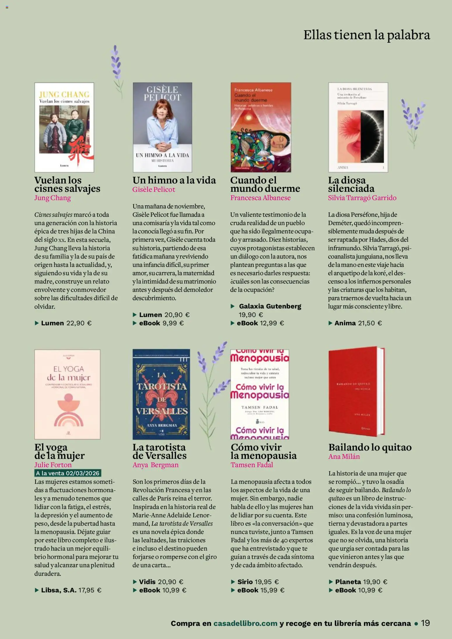 Casa del libro folleto │ válido desde el 02.03.2026 | Página: 19 | Productos: Té, Marco