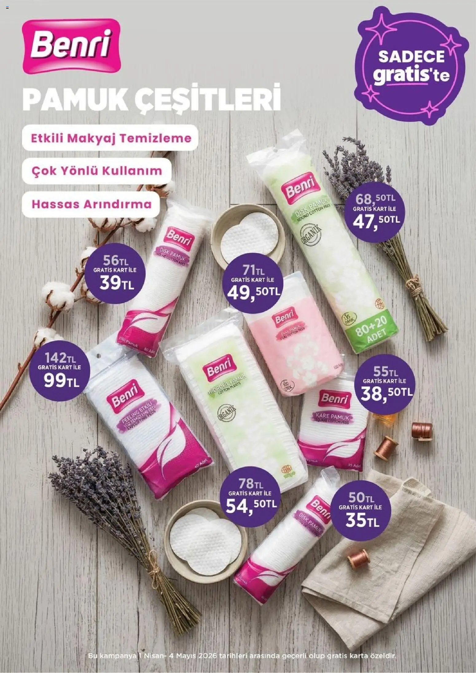 Gratis Katalog - 01.04.2026 tarihinden itibaren geçerlidir | Sayfa: 29