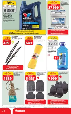Auchan Akciós újság - amely érvényes a következő dátumtól: 05.02.2026 | Oldal: 24