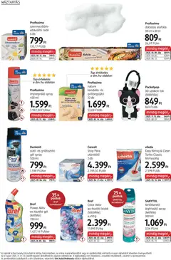 DM Drogerie Markt Akciós újság - amely érvényes a következő dátumtól: 13.11.2025 | Oldal: 22 | Termékek: Páramentesítő, Virágok, Légfrissítő, Vileda