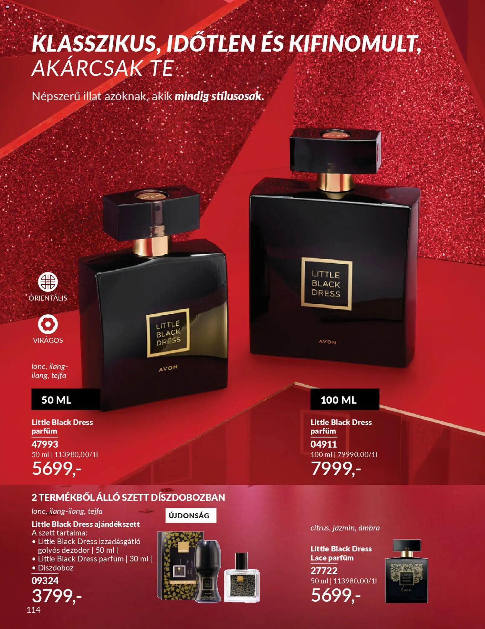 Avon akciós ujság - amely érvényes a következő dátumtól: 01.12.2025 | Oldal: 120