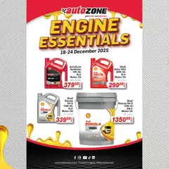 AutoZone specials catalogue – valid from 18.12.2025