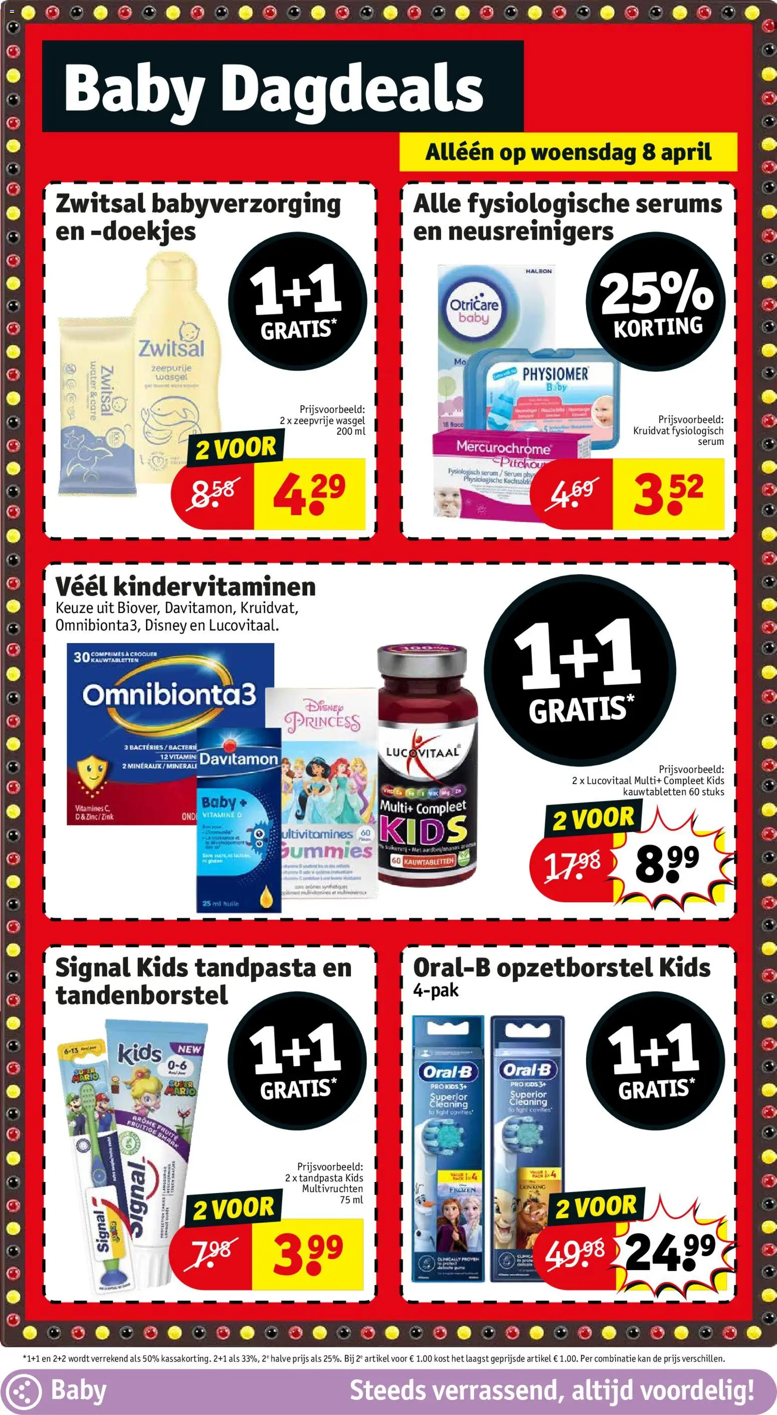 {H1} | Pagina: 5 | Producten: Vitamine D, Tandpasta, Tandenborstel, Kan