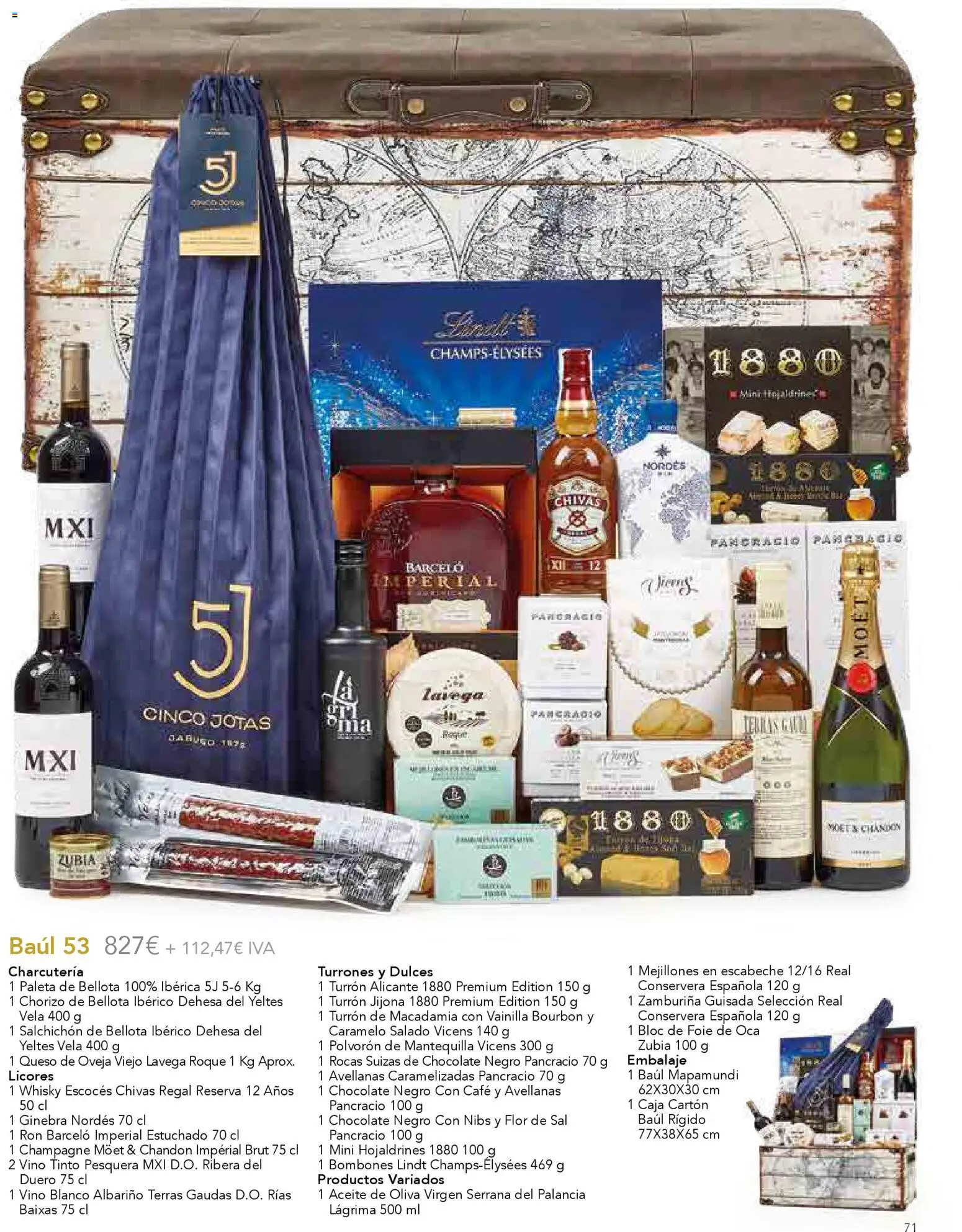 Lupa Supermercados Regalar en Navidad │ válido desde el 03.11.2025 | Página: 73 | Productos: Queso de oveja, Aceite, Vino, Aceite de oliva